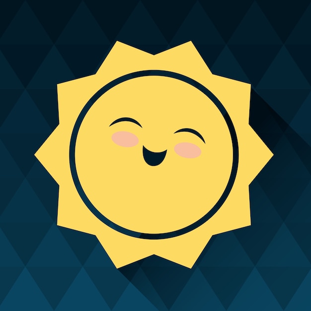 Sun icon design