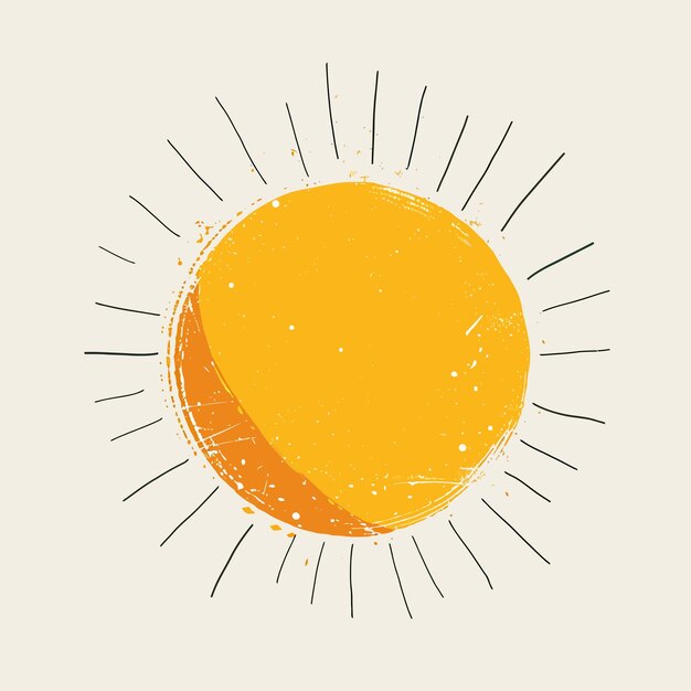 Vector sun logo template icon design illustration