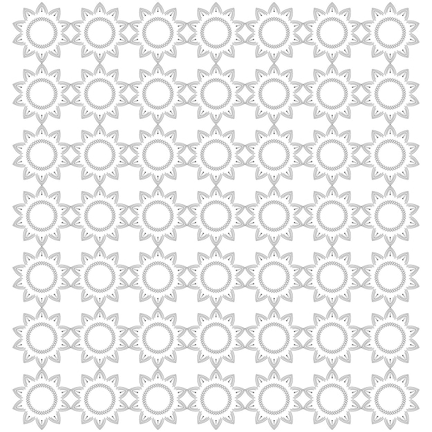 Sun pattern design vector