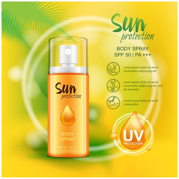 Sun protection cosmetic products.