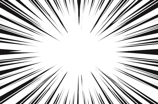 Sun rays for comic books radial background