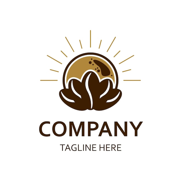 Sun Shine Coffee Logo Design