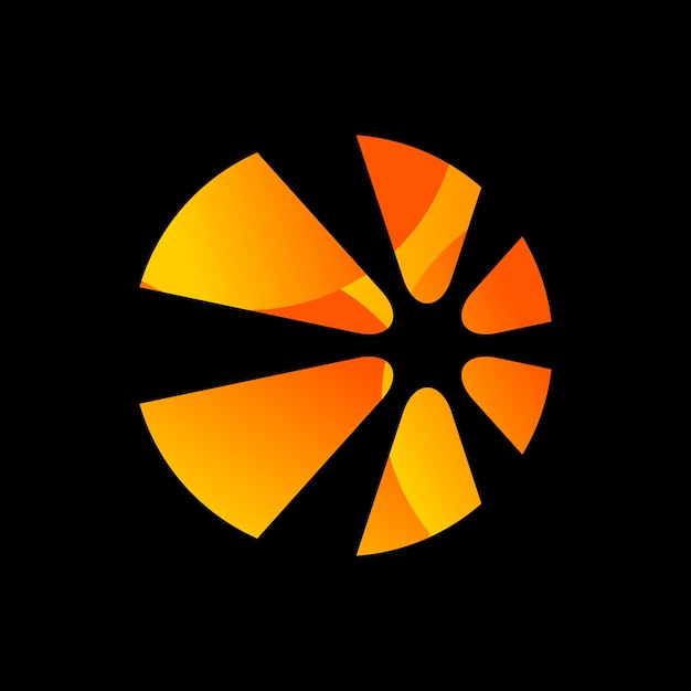 sun solar panel energy logo