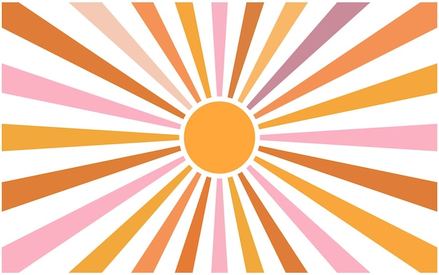 Vector sun sunbeams summer texture starburst sunburst background