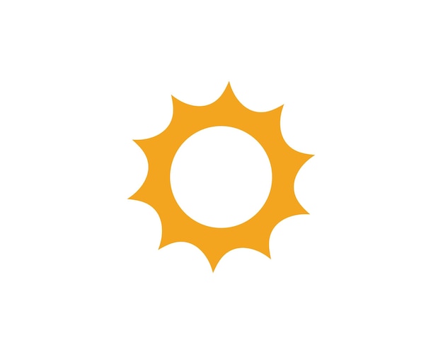 Sun Vector illustration Icon