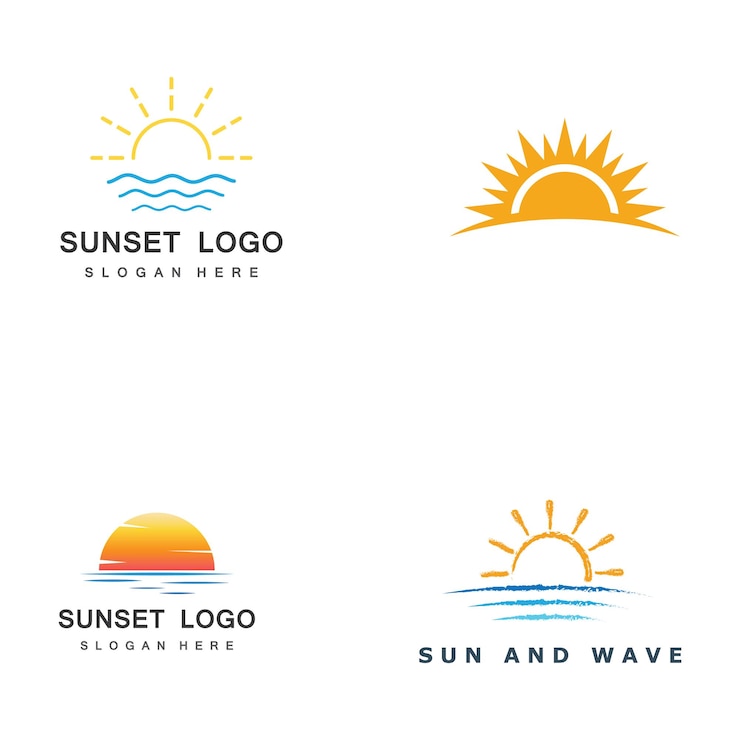 Vector sun vector illustration icon