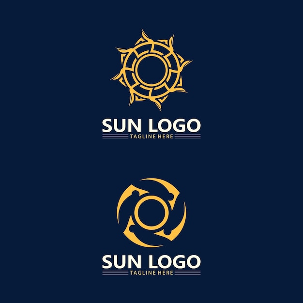 Sun vector illustration icon