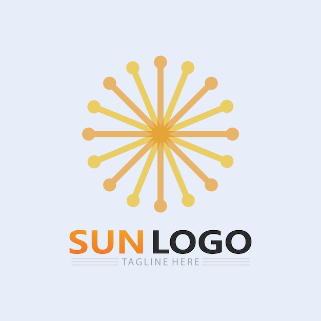 Sun Vector illustration Icon