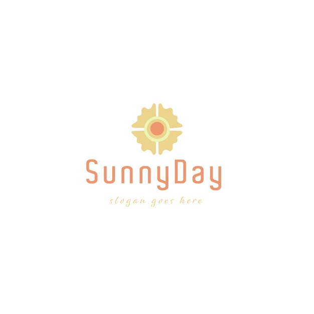 Sun Vector Logo Design