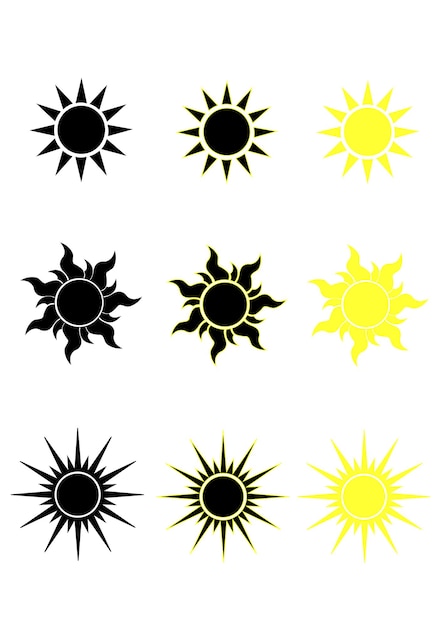 sun vector