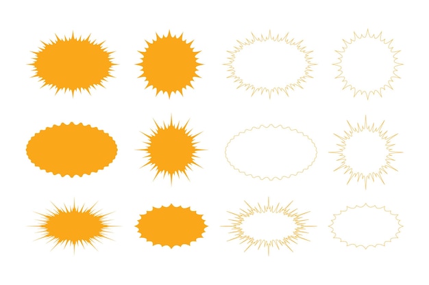 Sunburst Abstract Shapes and Geometric Design for Creative Backgrounds and Graphics (クリエイティブな背景とグラフィックのためのサンバースト・アブストラクト・フォームとジオメトリック・デザイン)
