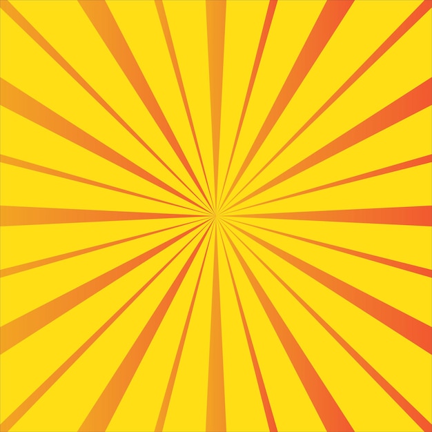 Sunburst vector background illustration design