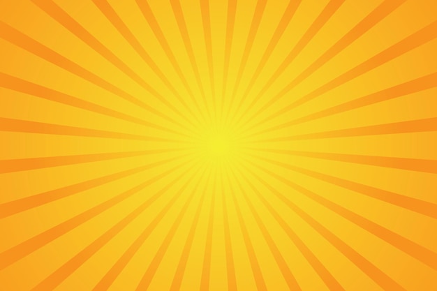 sunburst vector illustration with a radiant background conveying a retro and vintage aesthetic