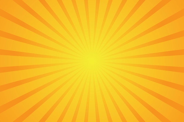 Sunburst vector illustration with a radiant background conveying a retro and vintage aesthetic