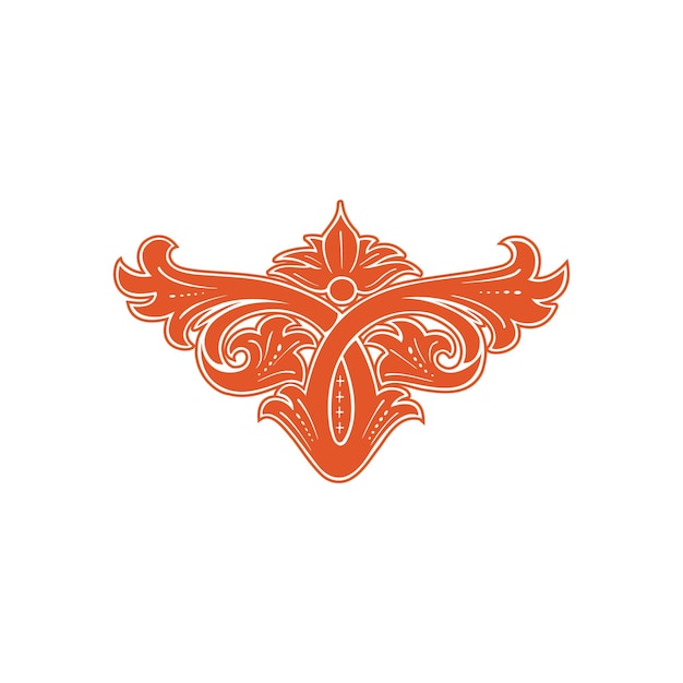Sunflower  emblem craft vector design on white background