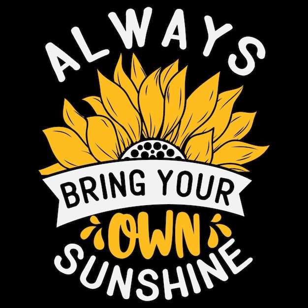 Sunflower SVG Design