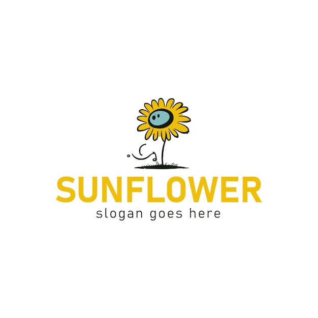 Sunflower Vector Illustration