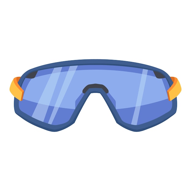 Икона солнцезащитных очков Плоская иллюстрация векторной иконы солнце защитных очков для веб-страниц
