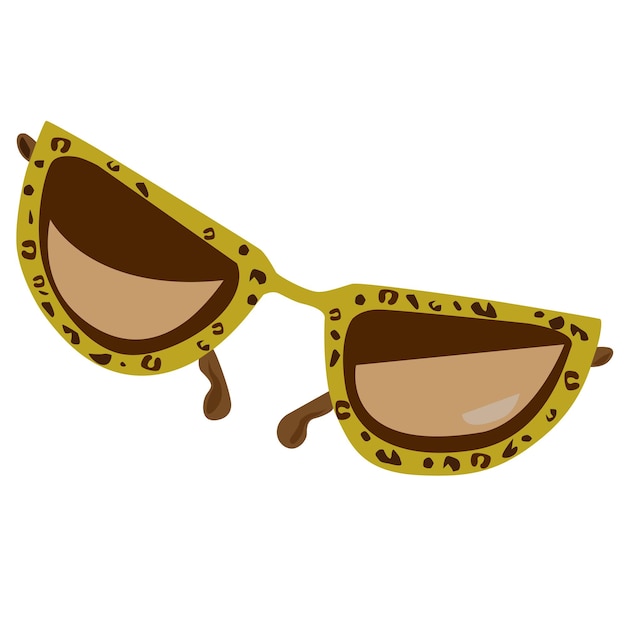 Sun With Sunglasses Over Yellow Background. Vector Illustration Royalty  Free SVG, Cliparts, Vectors, and Stock Illustration. Image 14654544.