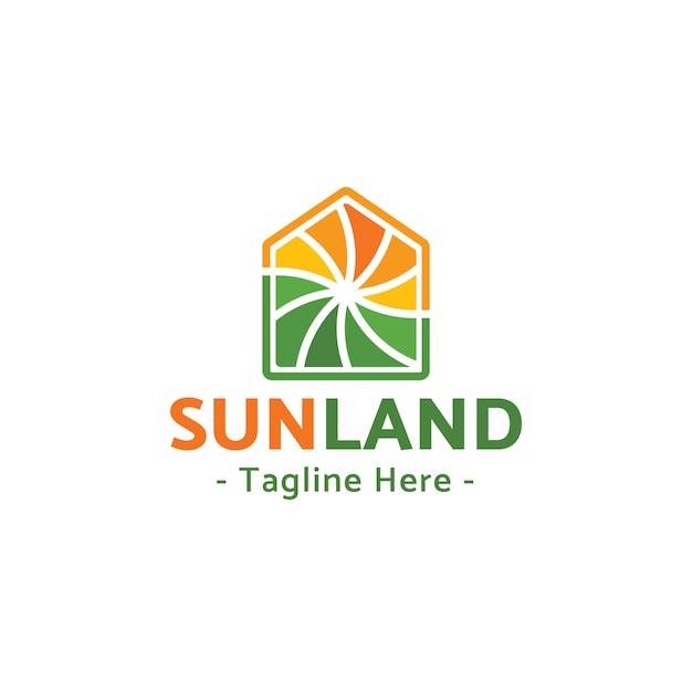 Sunland logo design