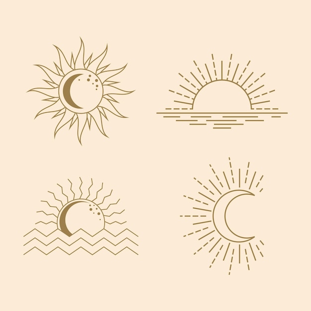 Vector sunlight icon vector