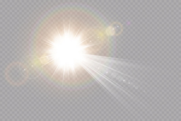 sunlight special lens flare light effect