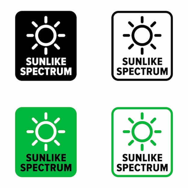Sunlike spectrum LED-verlichtingstechnologie informatiebord