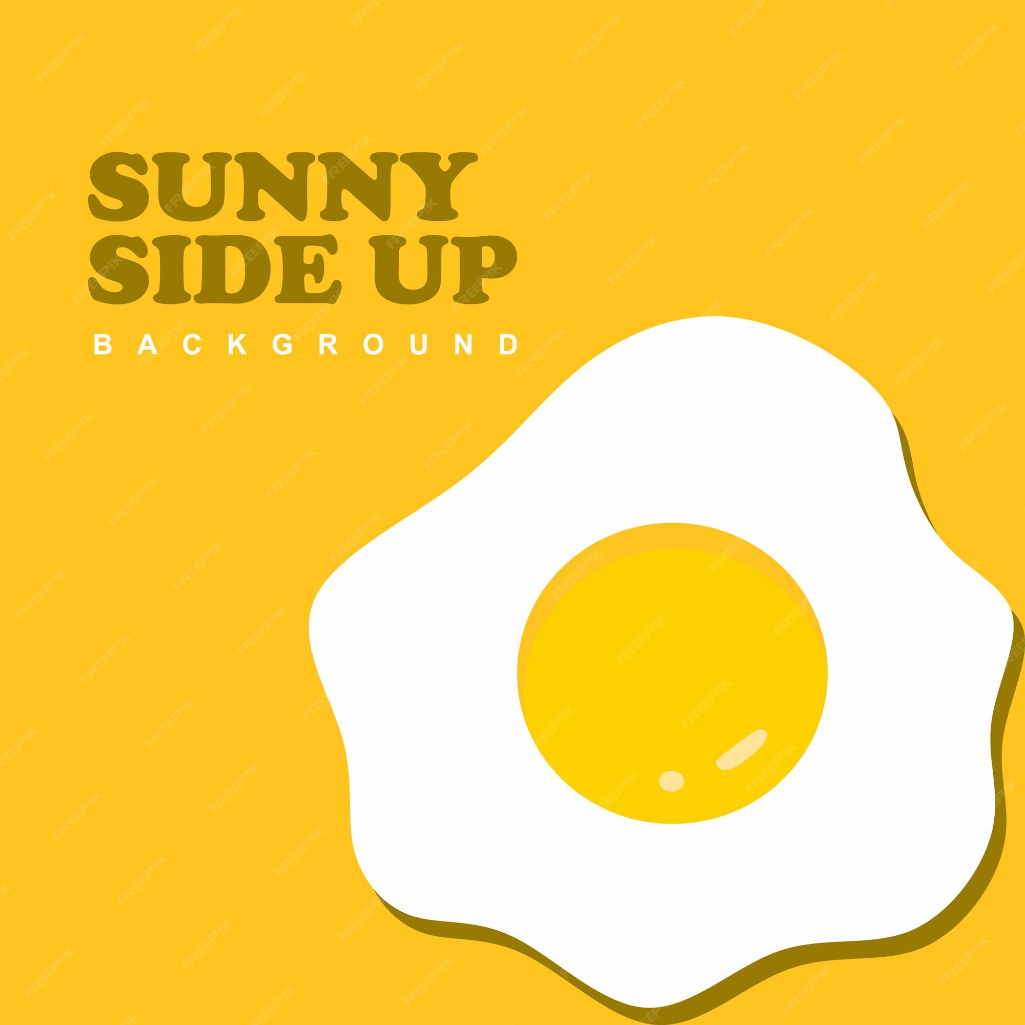 Sunny Side Up, Sunny Side Up Egg, Sunny Side Up Character, Egg PNG and  Vector with Transparent Background for Free Download