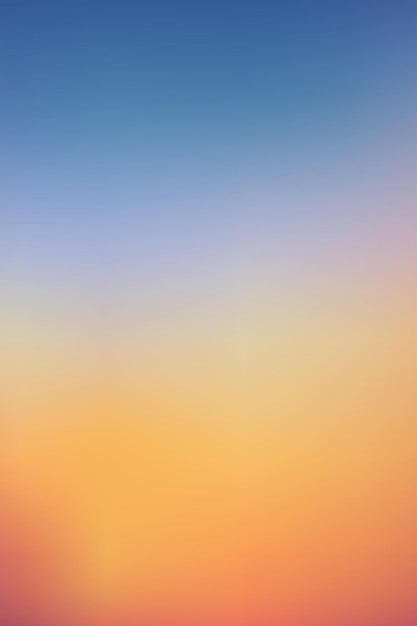 Vector sunrise in morning sky vertical dramatic twilight landscape with sunset in evening