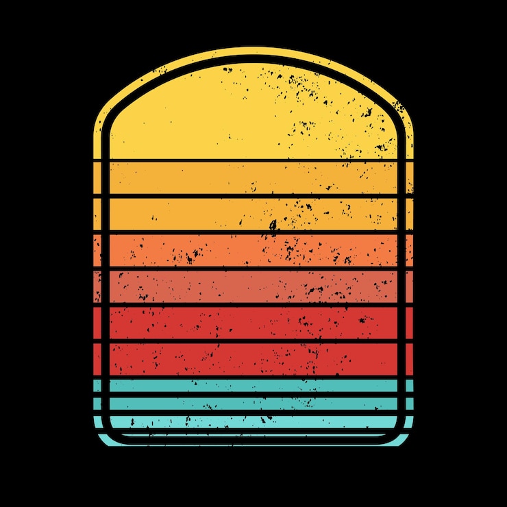 वेक्टर sunset vintage retro grunge background