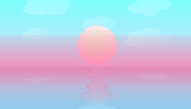 Vector sunset3