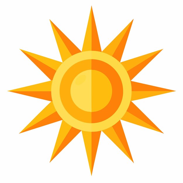 sunshine vector sun icon