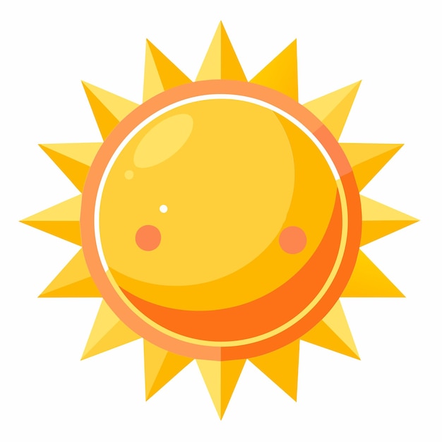 Vector sunshine vector sun icon