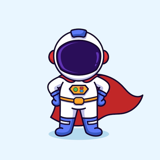 Cartone animato super astronauta