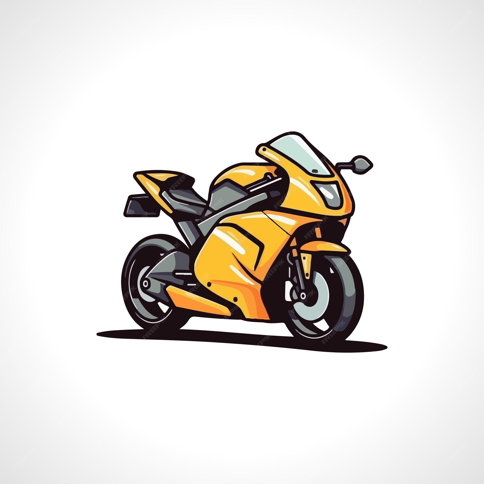 Premium Vector | Super bike vector illustration heavy bike vector bike