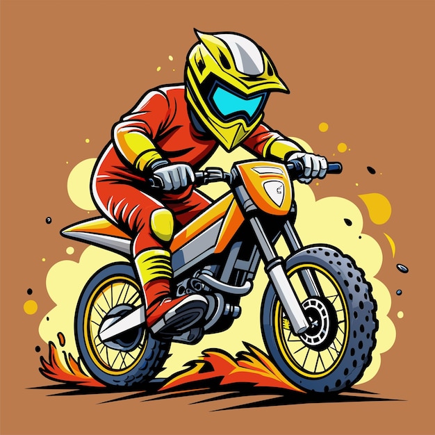 Super Bikers tshirt sticker desgin