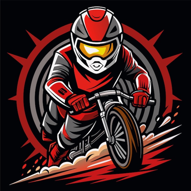 Super Bikers tshirt sticker desgin