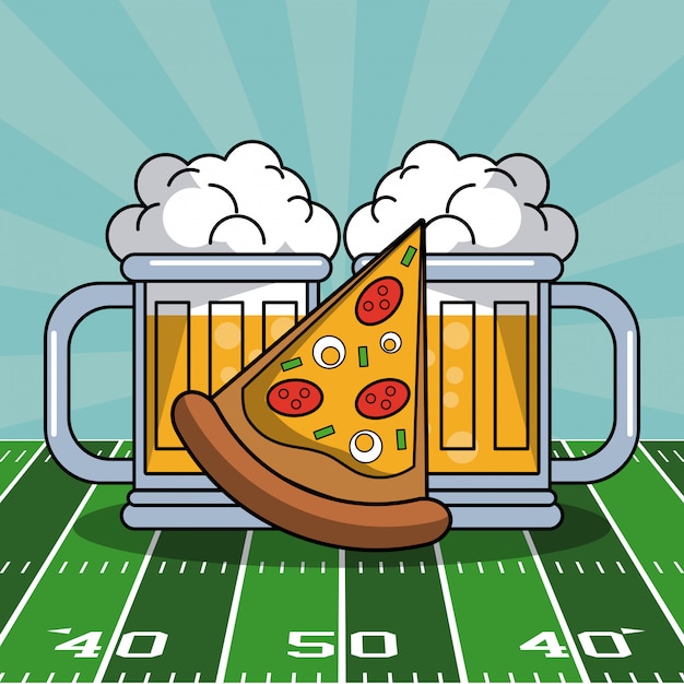 Super bowl football americano