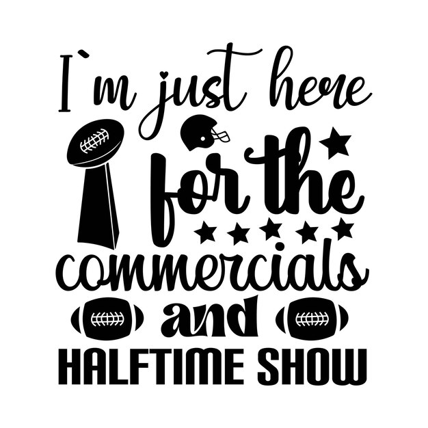 Premium Vector | Super bowl svg bundle