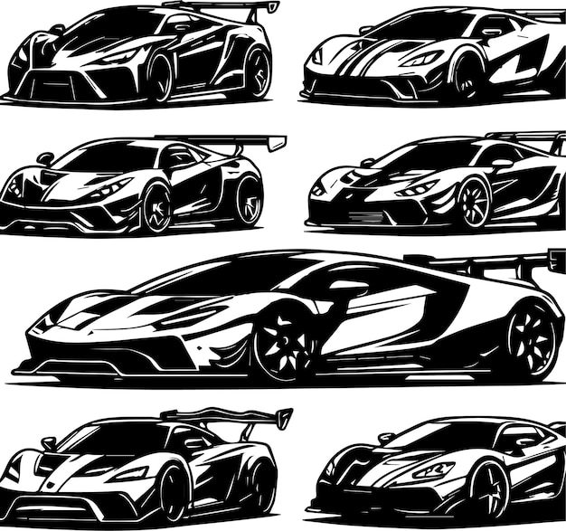 super car eps and svg