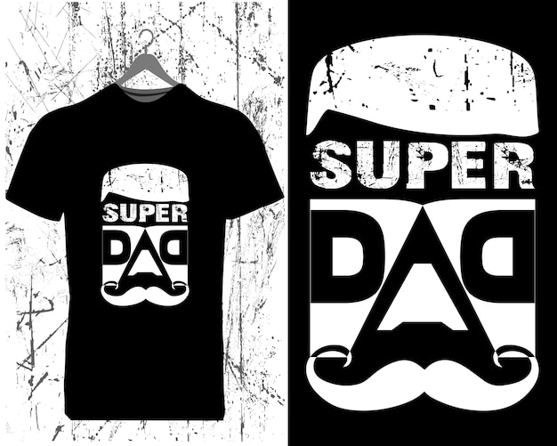 Дизайн футболки "Супер Папа"