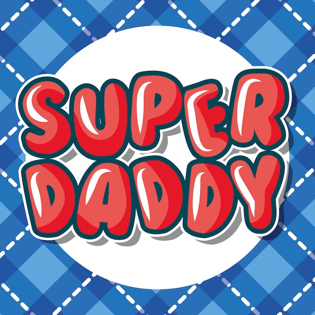 Super papà card