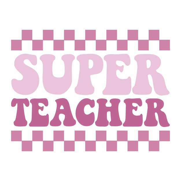 super family retro svg design and digital download and commercial use