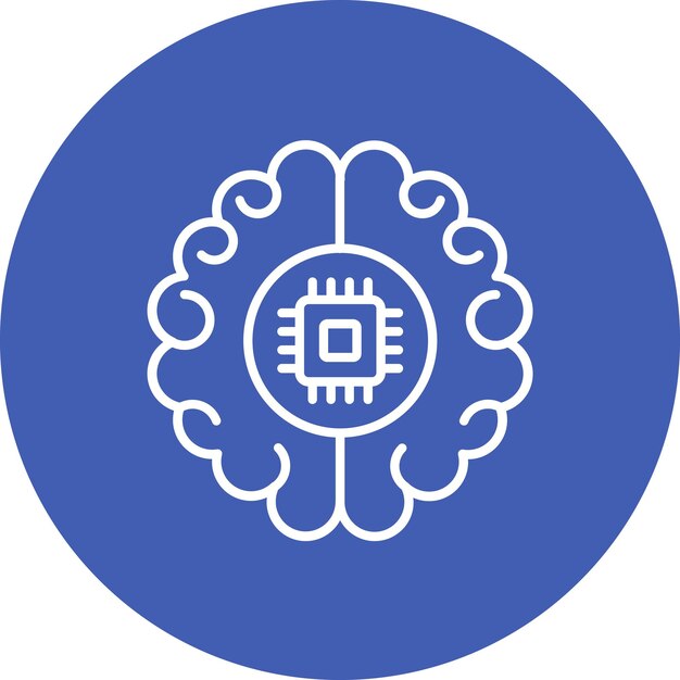 Super Intelligentie icoon vector afbeelding Kan worden gebruikt voor Data Analytics