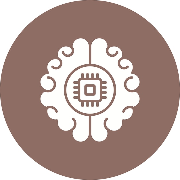 Super Intelligentie vector icoon Kan worden gebruikt voor Data Analytics icoon set