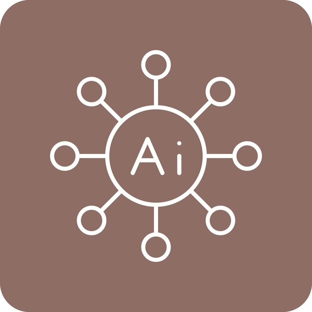Super Intelligentie vector icoon Kan worden gebruikt voor Data Analytics icoon set