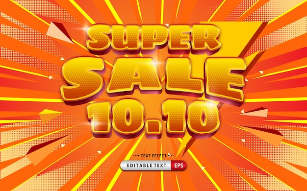 Super sale 1010 with bold text effect style