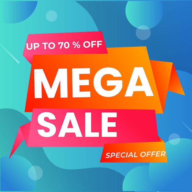 Super sale banner Vector illustratie super sale banner sjabloon ontwerp Special Offer banner