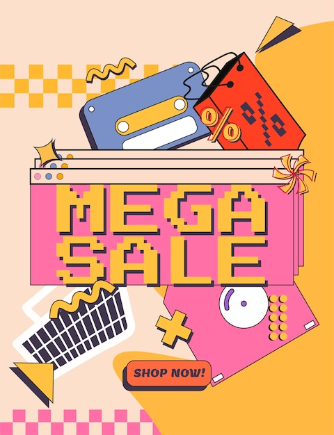 SUPER SALE DESIGN POSTER VECTOR