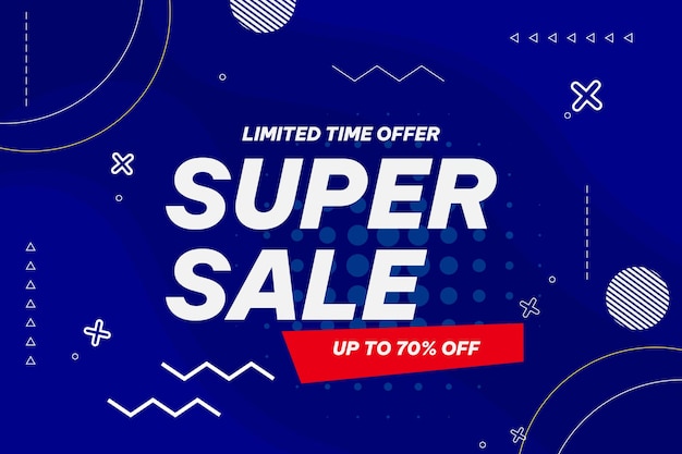 Super sale memphis background